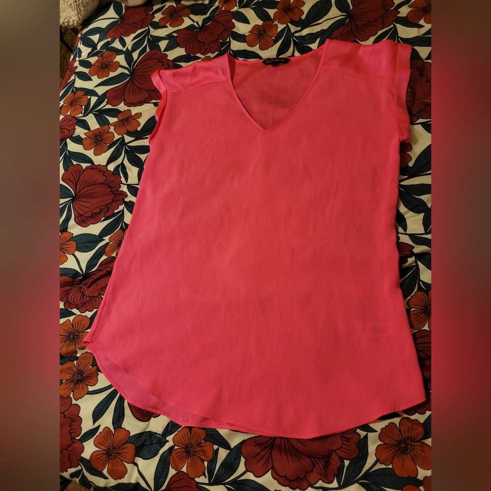 Express dolman short sleeve blouse size M